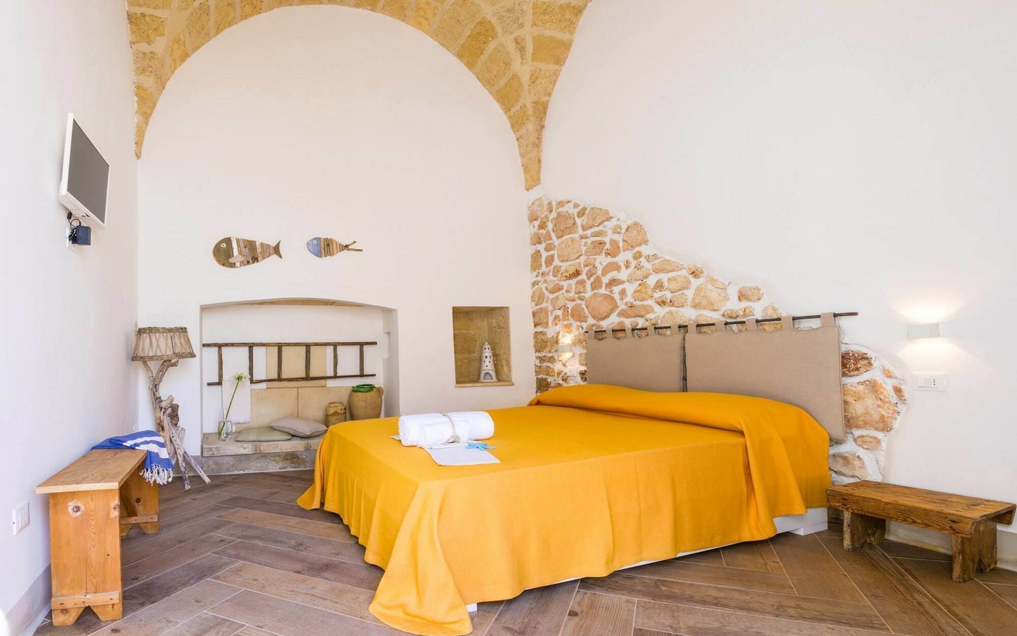Il Cortile Dei Nonni Acomodação com café da manhã Morciano di Leuca Exterior foto