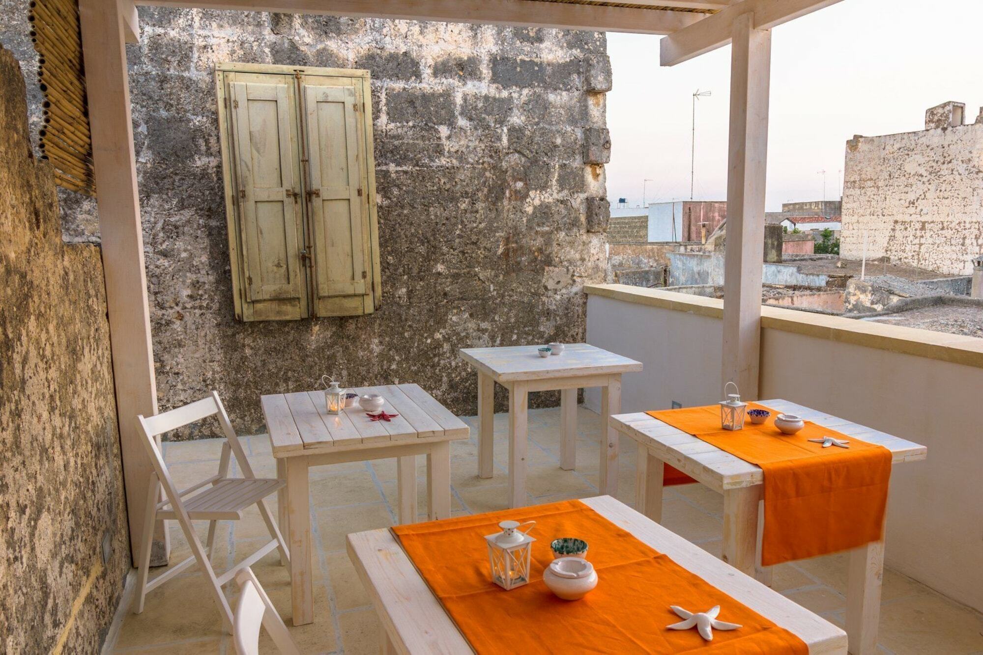 Il Cortile Dei Nonni Acomodação com café da manhã Morciano di Leuca Exterior foto